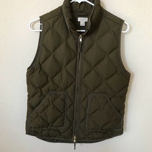 JCrew Puff Vest